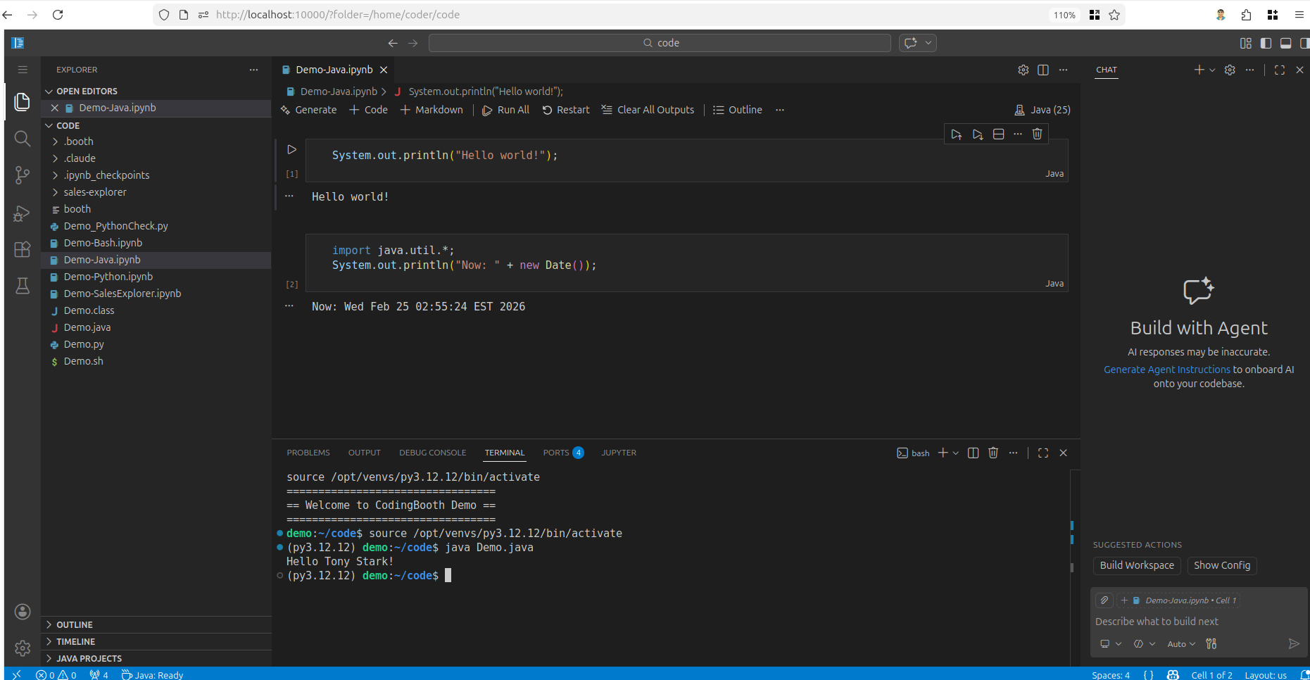 Code Server variant